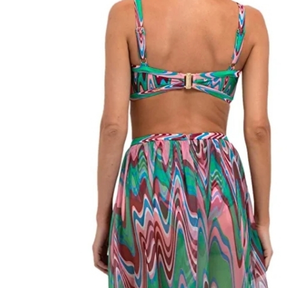 Wave Cut Out Maxi Dress - Picture 2 of 3